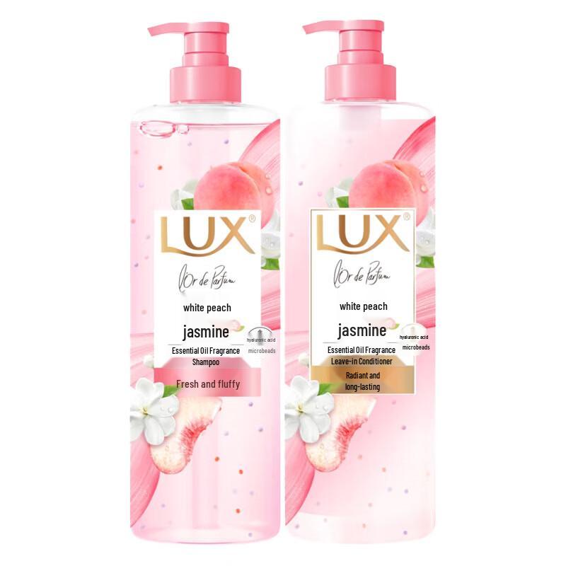 LUX White Peach Jasmine Volumizing Shampoo & Conditioner Set
LUX White Peach Jasmine Volumizing Shampoo & Conditioner Set