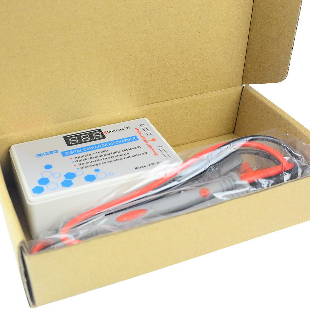 Electric Probe Digital Capacitor Discharger No Polarity Discharge Quick Discharge Speed Repair Household Appliances China Mainland
Electric Probe Digital Capacitor Discharger No Polarity Discharge Quick Discharge Speed Repair Household Appliances China Mainland