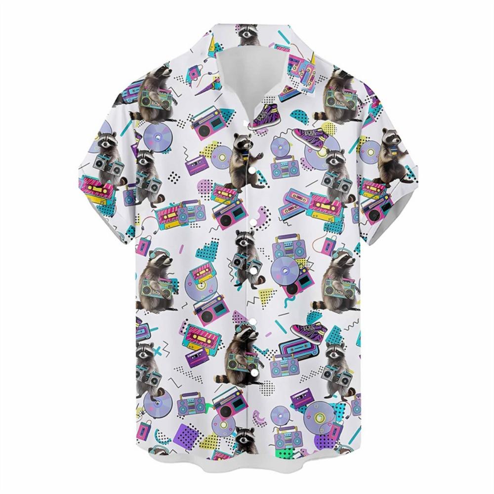 Retro 80s 90s Hawaiian Shirts Men Clothing 3D Printed Short Sleeves Tops Cool Outdoor Lapel Blouse Y2k Summer Button Shirt XXXL
Retro 80s 90s Hawaiian Shirts Men Clothing 3D Printed Short Sleeves Tops Cool Outdoor Lapel Blouse Y2k Summer Button Shirt XXXL