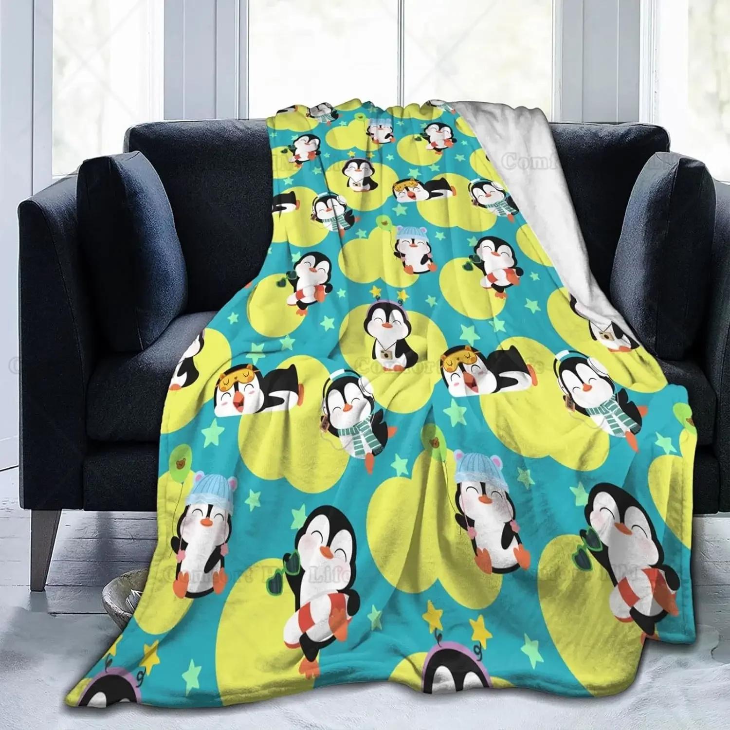 Милый флисовый плед с принтом пингвинов для детей, легкий плюшевый плед для любителей пингвинов, подходит для кровати, кресла, дивана, подарок 50 x40 30x40in
Милый флисовый плед с принтом пингвинов для детей, легкий плюшевый плед для любителей пингвинов, подходит для кровати, кресла, дивана, подарок 50 x40 30x40in