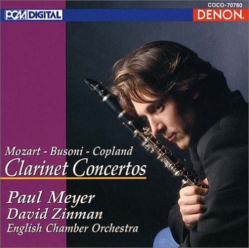CD ZINMAN (DAVID), MOZART, BUSONI, COP - Mozart: Clarinet Concerto COCO70780 Japan ObiClassical Used
CD ZINMAN (DAVID), MOZART, BUSONI, COP - Mozart: Clarinet Concerto COCO70780 Japan ObiClassical Used