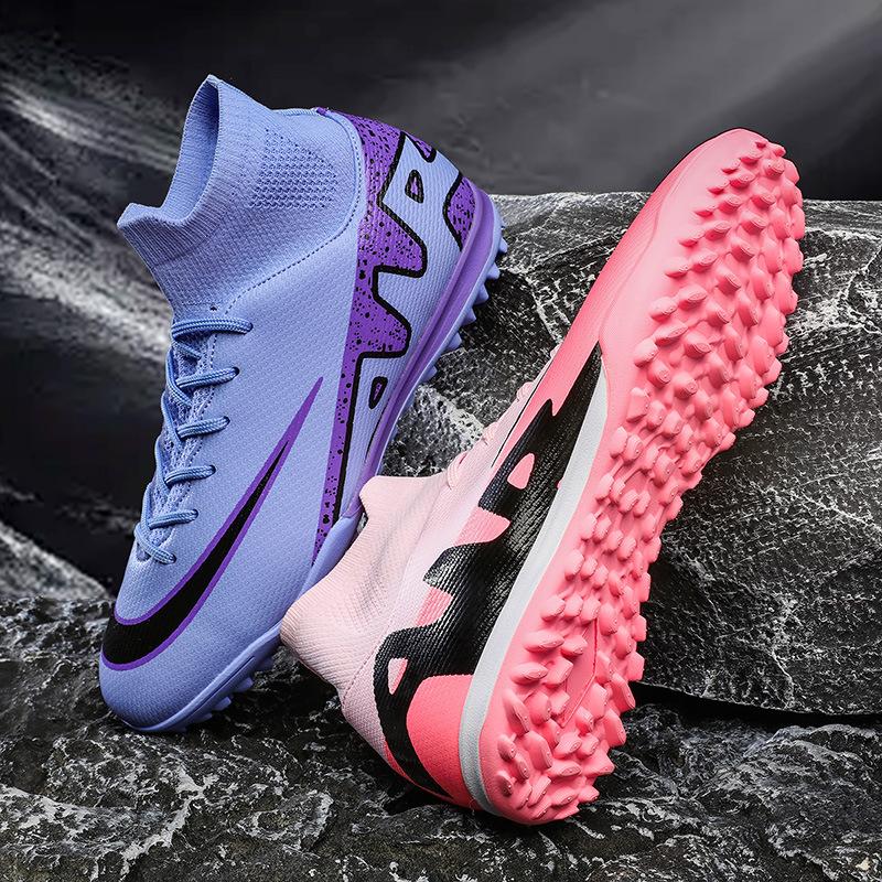 Foreign trade large size mandarin duck high-top football shoes AG long nails TF broken nails student ping competition training sports football shoes 47
Foreign trade large size mandarin duck high-top football shoes AG long nails TF broken nails student ping competition training sports football shoes 47