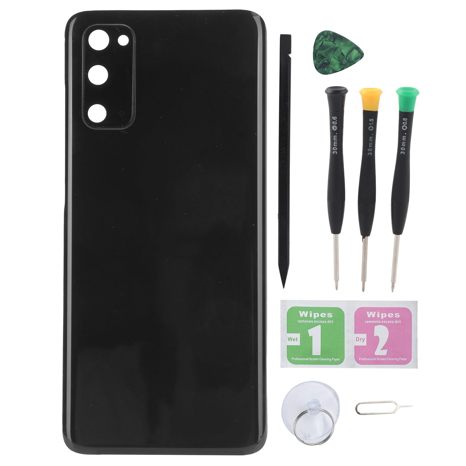 Replacement Cell Phone Battery Cover Back Housing Case with Tools for Samsung S20 G980FDS
Replacement Cell Phone Battery Cover Back Housing Case with Tools for Samsung S20 G980FDS
