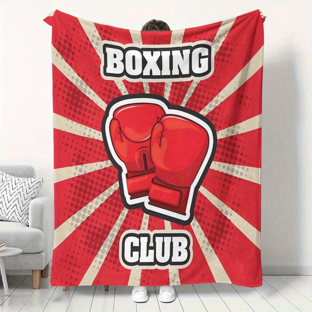 Design pattern of boxing gloves Flannel printed blanket suitable for all seasons suitable for living room office sofa and travel 75x90cm
Design pattern of boxing gloves Flannel printed blanket suitable for all seasons suitable for living room office sofa and travel 75x90cm