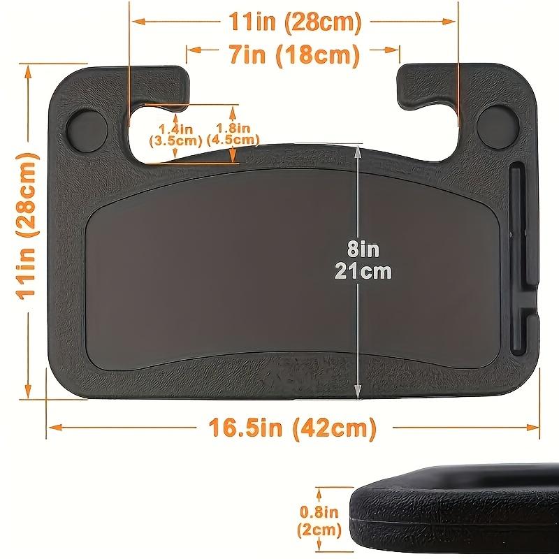 Car steering wheel tray table-made of ABS material, suitable for cars,trucks and SUVs,can be used for office,dining and reading. чорний
Car steering wheel tray table-made of ABS material, suitable for cars,trucks and SUVs,can be used for office,dining and reading. чорний