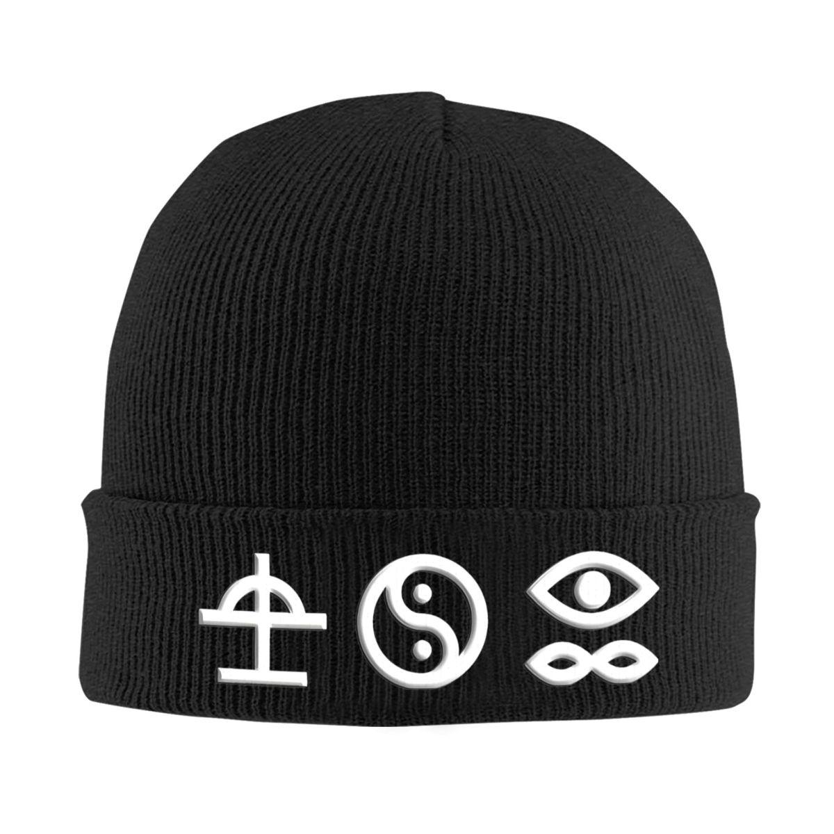 Bad Omens Logo Knitted Caps for Women Men Beanie Autumn Winter Hats Rock Band Music Crochet Caps One Size
Bad Omens Logo Knitted Caps for Women Men Beanie Autumn Winter Hats Rock Band Music Crochet Caps One Size