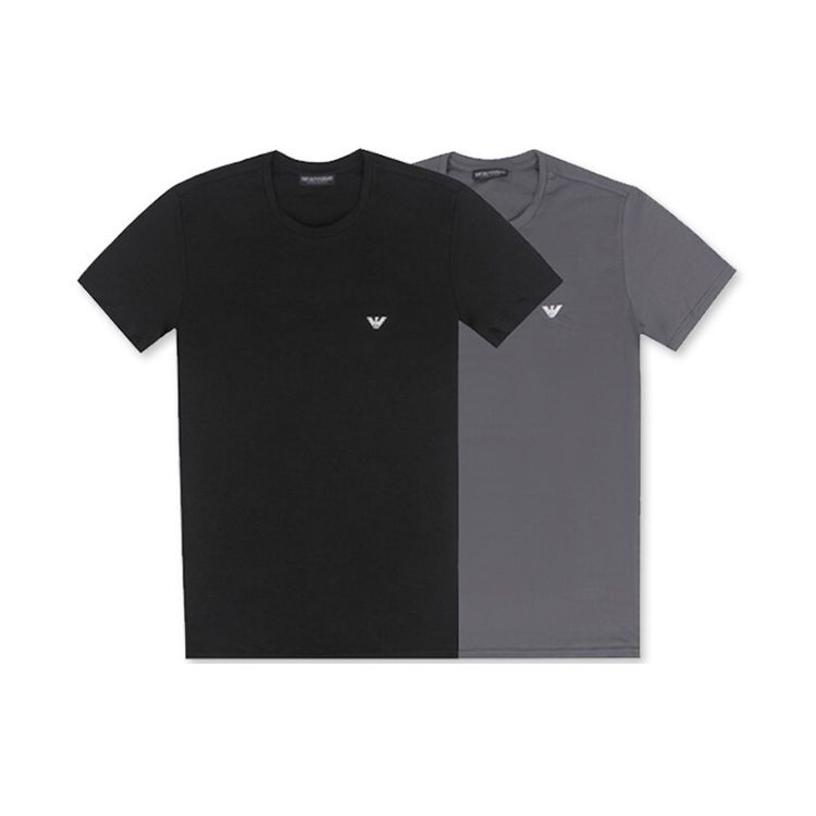 Emporio Armani Solid Color Eagle Logo Short Sleeve T-Shirt 2-Pack Men tops 111267-1P720-24244 S
Emporio Armani Solid Color Eagle Logo Short Sleeve T-Shirt 2-Pack Men tops 111267-1P720-24244 S