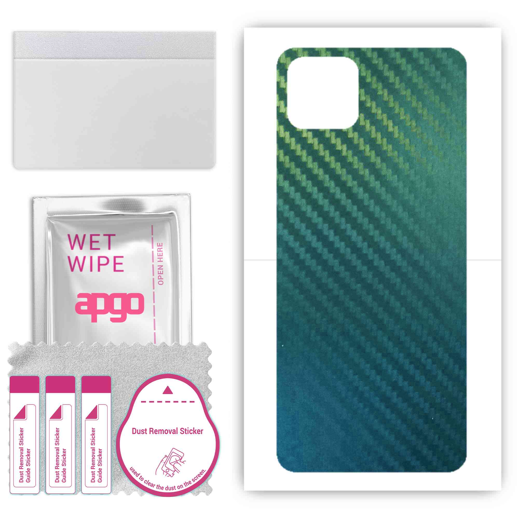 Apgo Protective Skin Sticker for the back compatible with Oppo A53, Wrap Film, Foil, Vinyl - Pattern Carbon Chameleon CAKA1
Apgo Protective Skin Sticker for the back compatible with Oppo A53, Wrap Film, Foil, Vinyl - Pattern Carbon Chameleon CAKA1