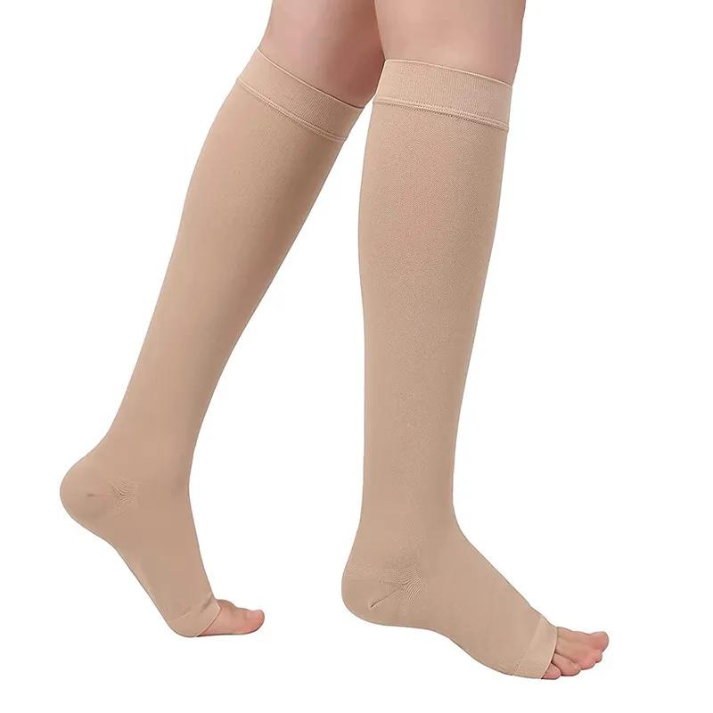 Durable And Safe 1 Pair Varicose Veins Medical Compression Stockings 23-32Mmhg Pressure Level 2 Serious Calf Leg Slimming Socks Open / Close Toes M
Durable And Safe 1 Pair Varicose Veins Medical Compression Stockings 23-32Mmhg Pressure Level 2 Serious Calf Leg Slimming Socks Open / Close Toes M