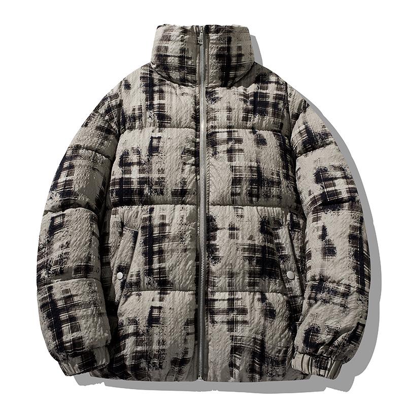 Unisex Tie-Dye Cotton Jacket: Winter Lapel Coat with Stand Collar, Loose Fit, Thickened for Couples 3XL
Unisex Tie-Dye Cotton Jacket: Winter Lapel Coat with Stand Collar, Loose Fit, Thickened for Couples 3XL