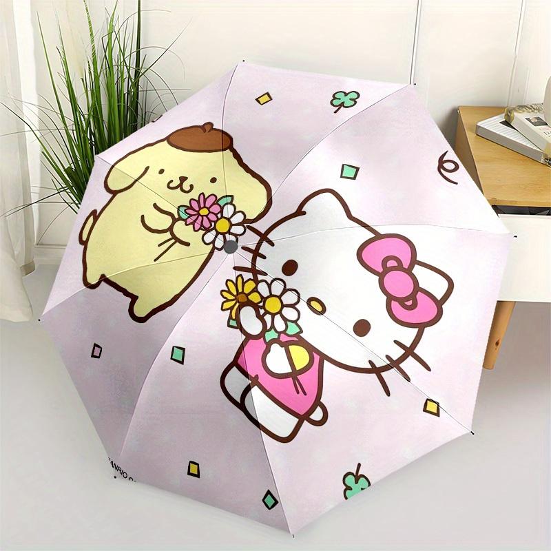 1pc Hello Kitty Pompompurin Flowers Friendship Umbrella with Plastic Handle,Suitable for All Seasons Home Travel Outdoor UmbrellaSanlio565
1pc Hello Kitty Pompompurin Flowers Friendship Umbrella with Plastic Handle,Suitable for All Seasons Home Travel Outdoor UmbrellaSanlio565
