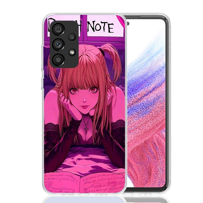 N-Note D-Death MisaMisa Phone Case for Samsung Galaxy A52 A51 A50S A12 A22 A32 A72 A10S A30S A31 A71 Note 20 Ultra 10 Plus S10 G Samsung A52
N-Note D-Death MisaMisa Phone Case for Samsung Galaxy A52 A51 A50S A12 A22 A32 A72 A10S A30S A31 A71 Note 20 Ultra 10 Plus S10 G Samsung A52