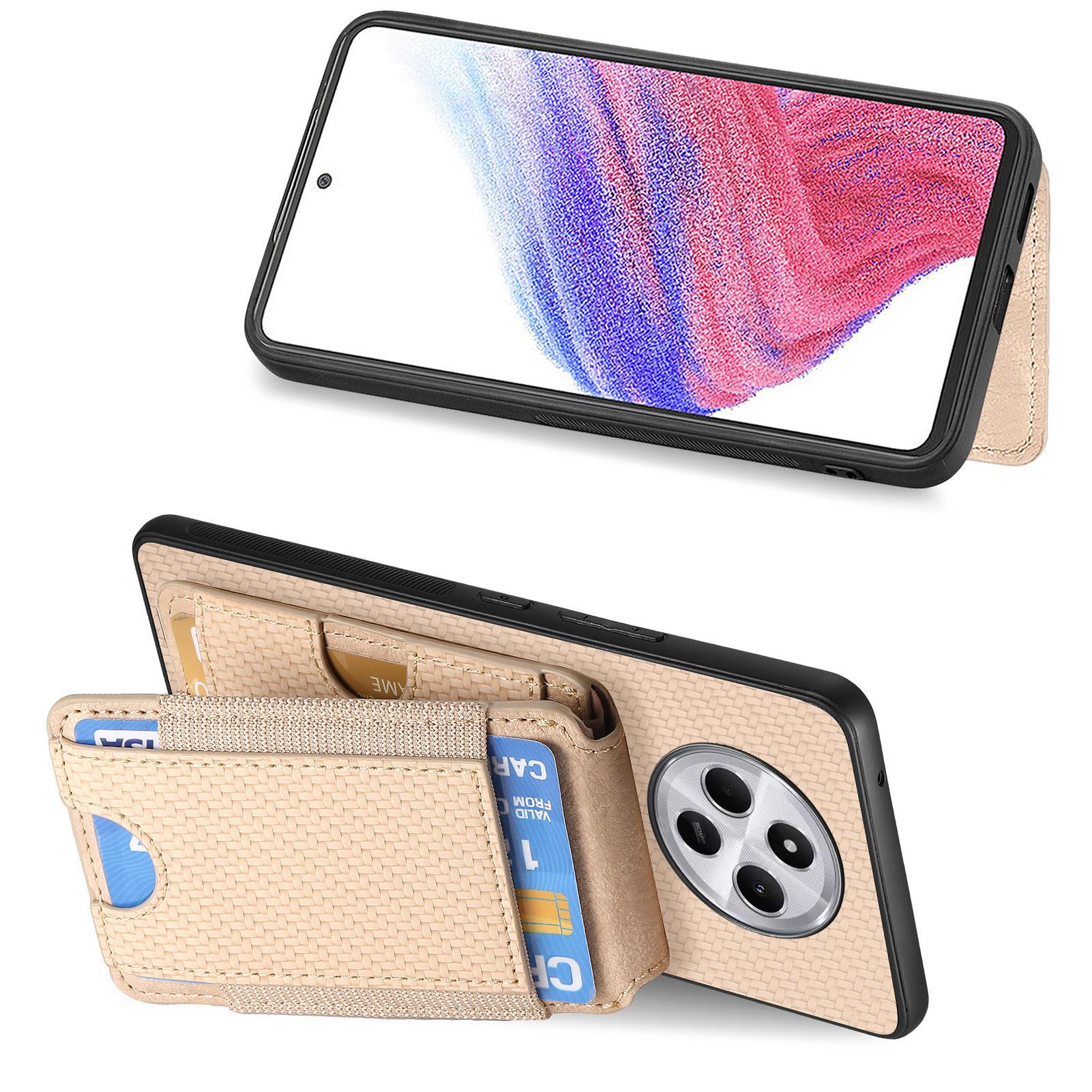 Case with Card Holder For Xiaomi Redmi 14C 4G/14R 5G/Poco C75 4G Leather+PC+TPU Kickstand Phone Cover Khaki
Case with Card Holder For Xiaomi Redmi 14C 4G/14R 5G/Poco C75 4G Leather+PC+TPU Kickstand Phone Cover Khaki