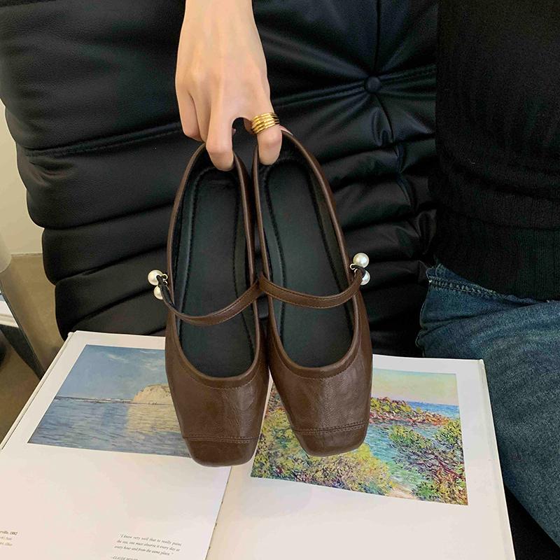 Винтажные квадратные женские туфли Мэри Джейн модные туфли на плоской подошве весна-осень с мягкой подошвой 35 коричневый
Винтажные квадратные женские туфли Мэри Джейн модные туфли на плоской подошве весна-осень с мягкой подошвой 35 коричневый