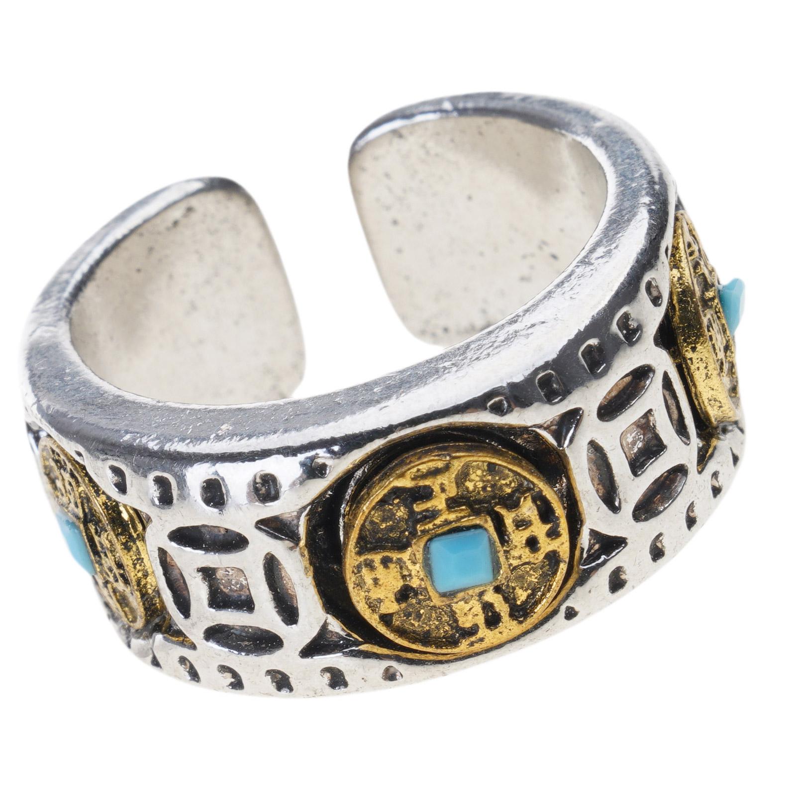 Rotatable Five Dynasties Coins Ring Open End Anxiety Reducer Sturdy Alloy Fidgets Ring For Concentration Enhancement 1
Rotatable Five Dynasties Coins Ring Open End Anxiety Reducer Sturdy Alloy Fidgets Ring For Concentration Enhancement 1