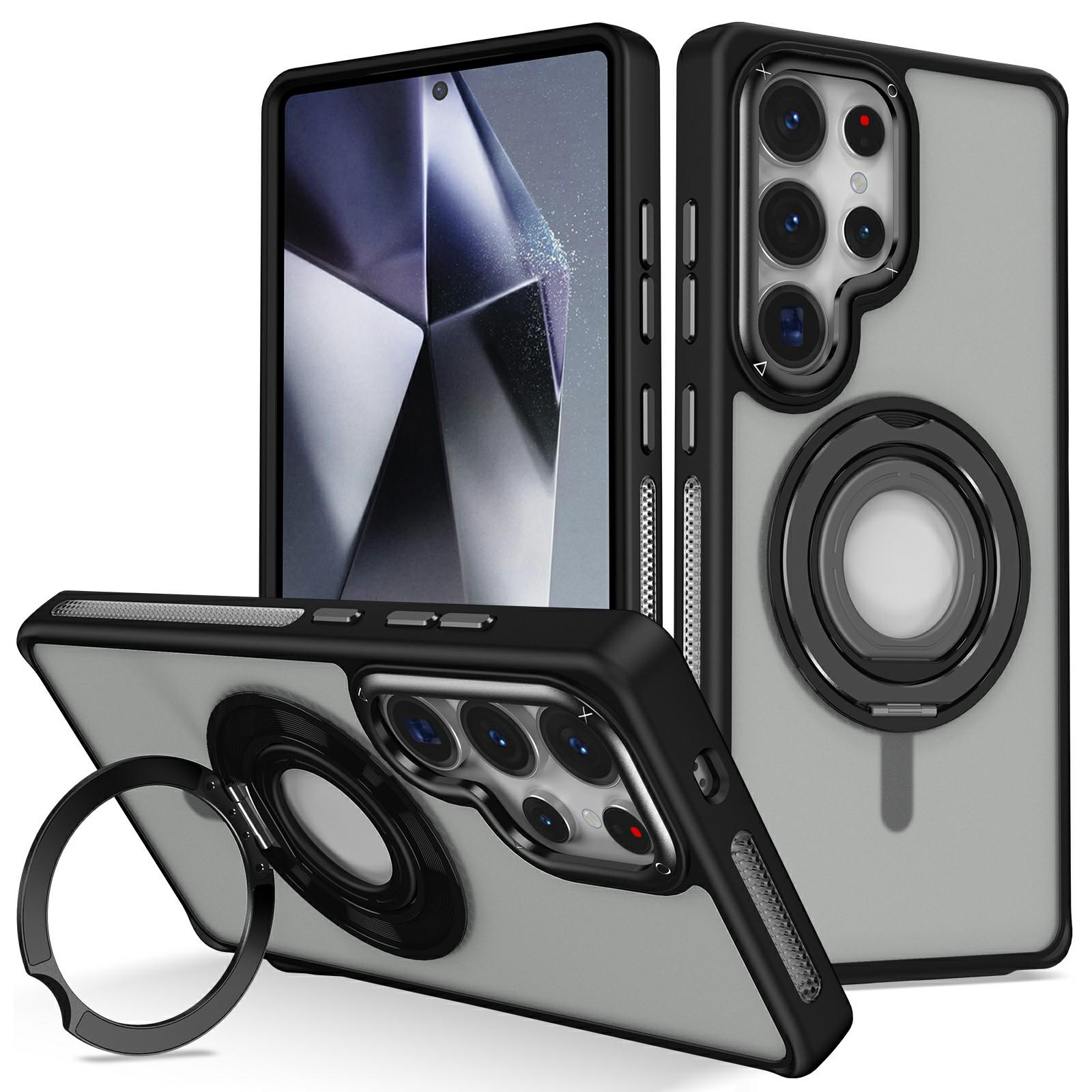 For Samsung Galaxy S25 Ultra Case TPU+PC Matte Backplate Phone Cover with Silicone Ring Kickstand E
For Samsung Galaxy S25 Ultra Case TPU+PC Matte Backplate Phone Cover with Silicone Ring Kickstand E