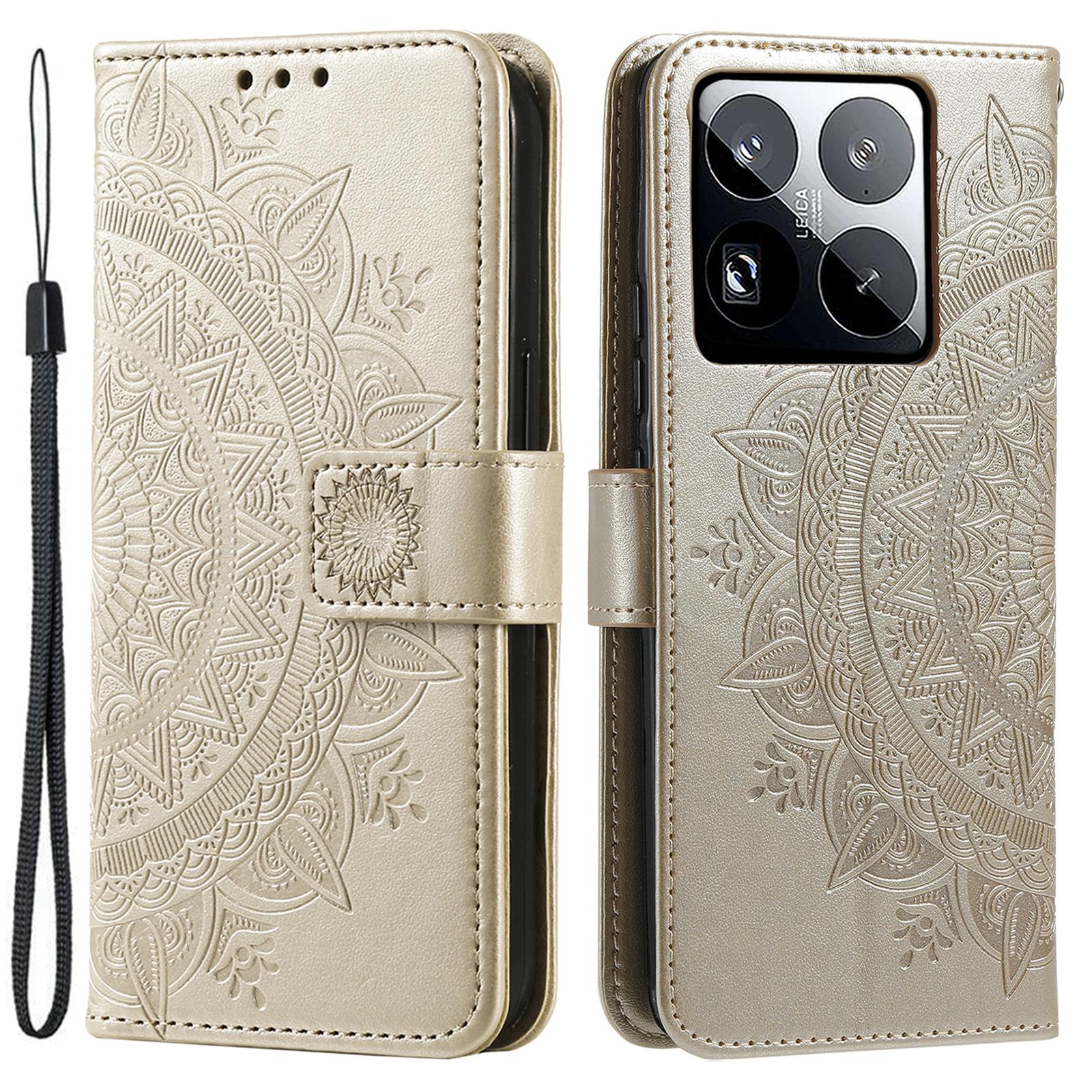 For Xiaomi 15 Pro Case Imprinted Totem PU Leather Wallet Stand Phone Cover Gold
For Xiaomi 15 Pro Case Imprinted Totem PU Leather Wallet Stand Phone Cover Gold