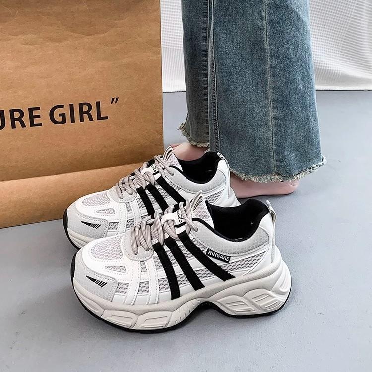 Thick-soled heightening dad shoes women s 2025 spring versatile muffin shoes mesh color matching casual breathable sports shoes 40
Thick-soled heightening dad shoes women s 2025 spring versatile muffin shoes mesh color matching casual breathable sports shoes 40