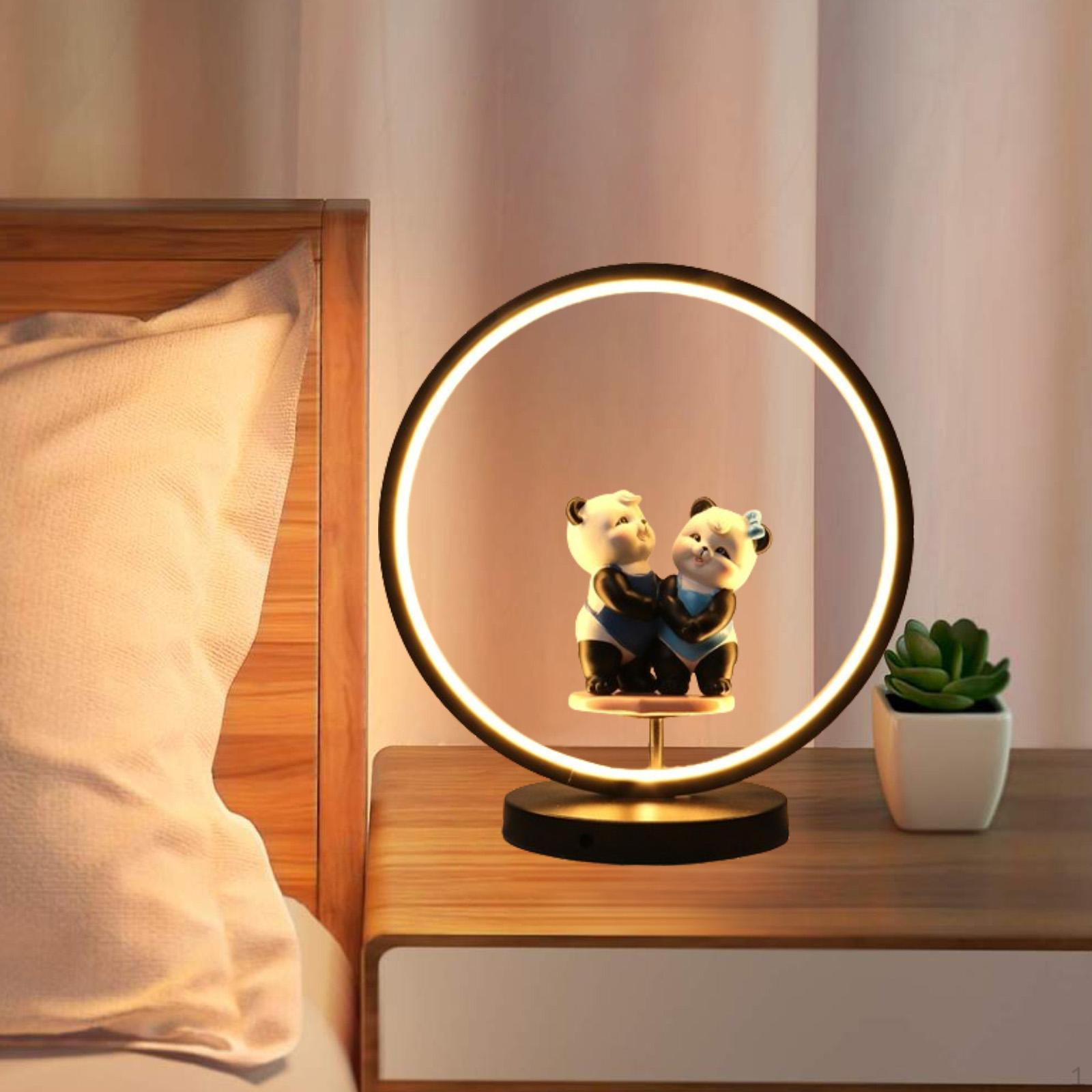 Contemporary LED Table Lamp for Nighttime Illumination 2 Pandas
Contemporary LED Table Lamp for Nighttime Illumination 2 Pandas
