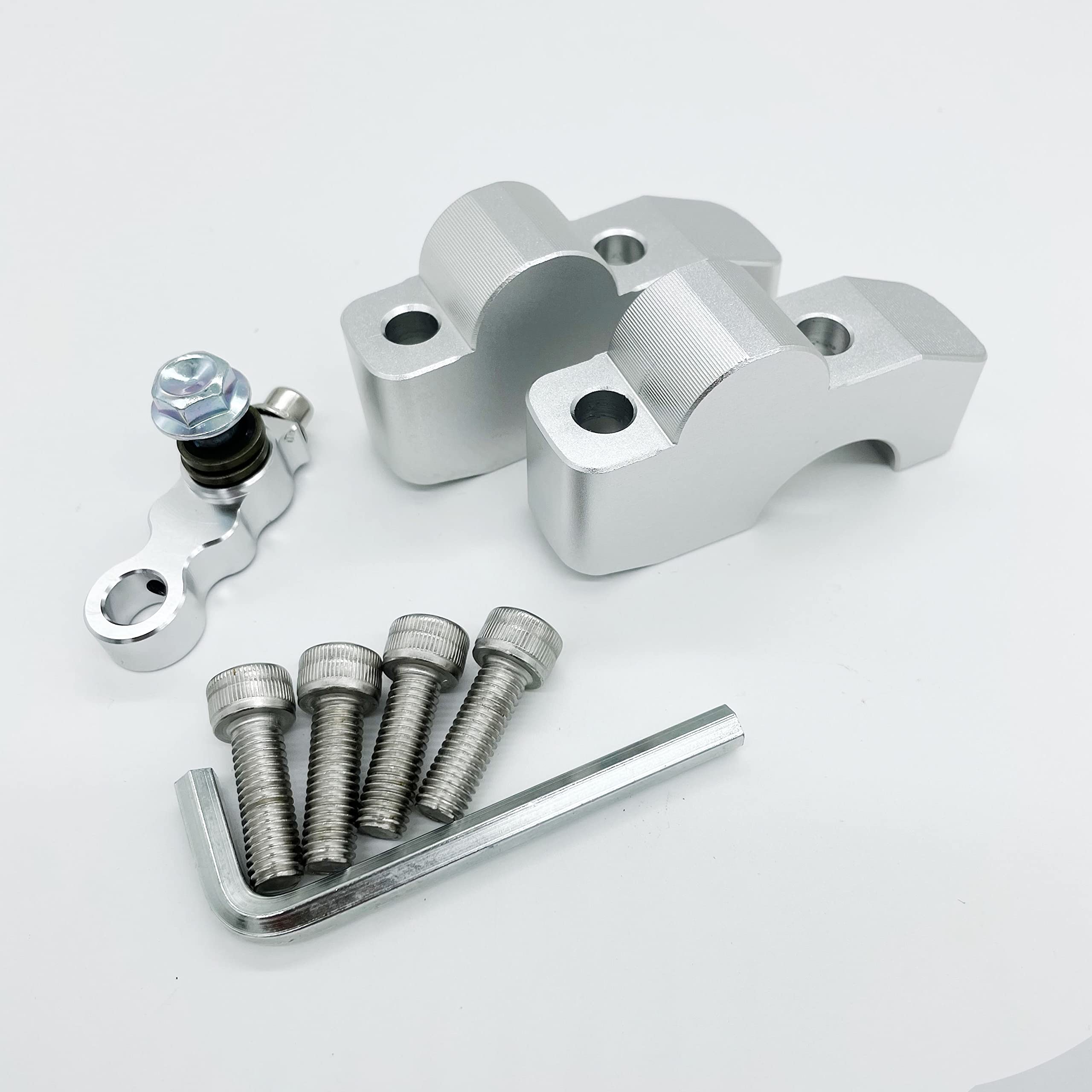 Motokano CB650R Handlebar Riser, 1.1 inches (2.8 cm) Up, Near 2.8 cm, Back Pain Prevention, Silver серебряный
Motokano CB650R Handlebar Riser, 1.1 inches (2.8 cm) Up, Near 2.8 cm, Back Pain Prevention, Silver серебряный