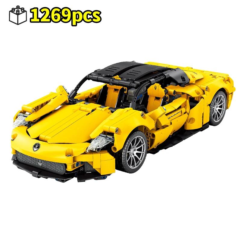 Creative Technical Sports Car Building Blocks Set MOC Assembly Bricks Desktop Collection Ornament Festival Gift Adults Children
Creative Technical Sports Car Building Blocks Set MOC Assembly Bricks Desktop Collection Ornament Festival Gift Adults Children