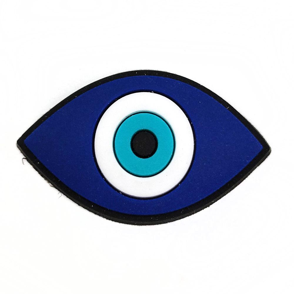 Evil Eye Crocs Charms - Soft Rubber Decorative Shoe Buckles
Evil Eye Crocs Charms - Soft Rubber Decorative Shoe Buckles