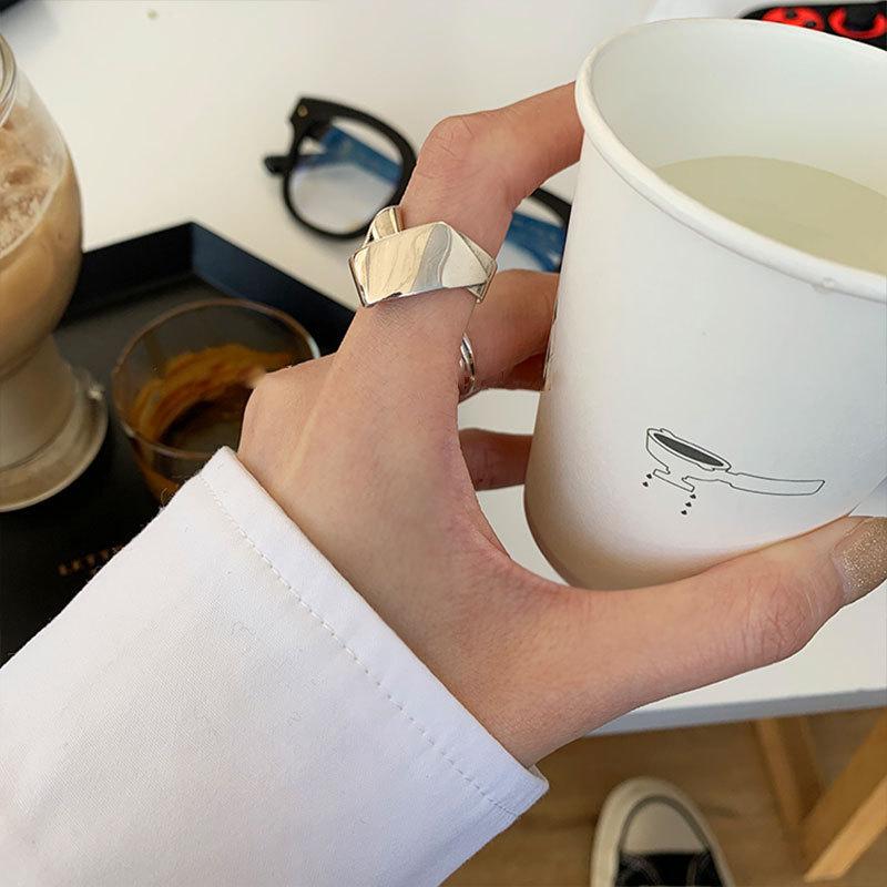 925 Pure Eyecatching Silver Artistic Heart Ring With Modern Folded Design
925 Pure Eyecatching Silver Artistic Heart Ring With Modern Folded Design