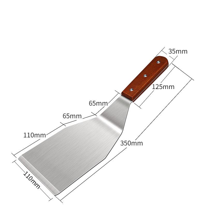 Лопата для блинов из нержавеющей стали с большой ручкой, лопатка для пиццы, торта, гамбургера
Лопата для блинов из нержавеющей стали с большой ручкой, лопатка для пиццы, торта, гамбургера