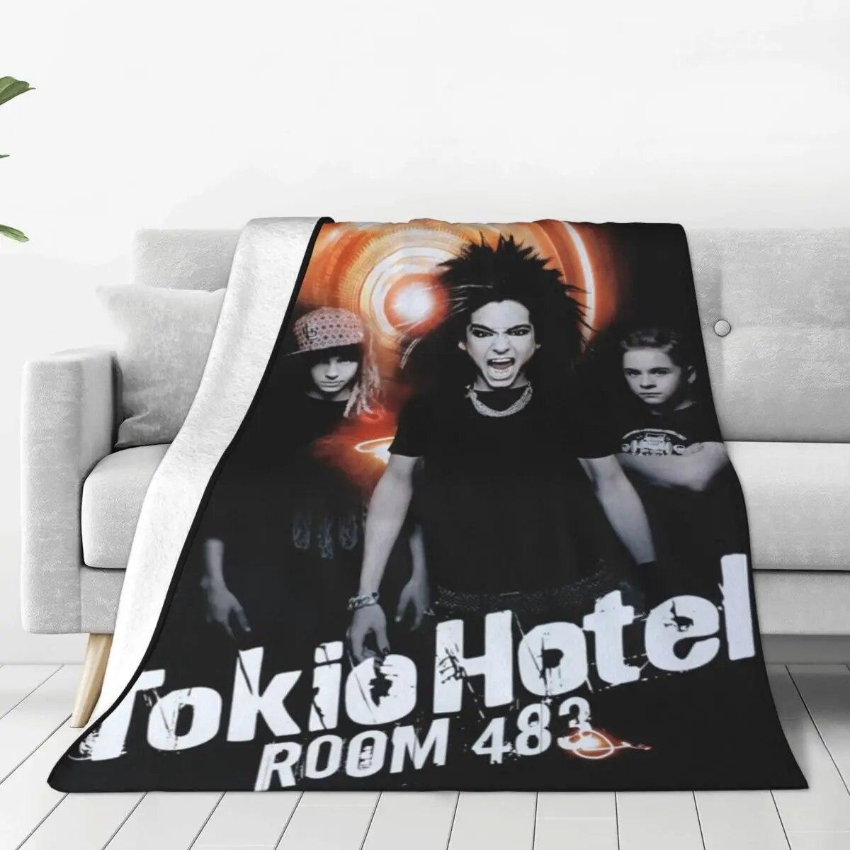 Tokio Hotel Group Music Blankets Flannel Spring/Autumn Rock Band Portable Warm Throw Blanket for Bedding Travel Bedding Throws
Tokio Hotel Group Music Blankets Flannel Spring/Autumn Rock Band Portable Warm Throw Blanket for Bedding Travel Bedding Throws