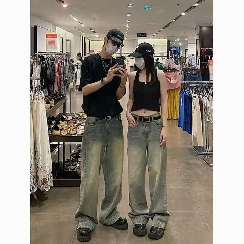 Brown Jeans: Loose Slimming High-Waist Straight-Wide Leg Pants for Pear Figures 3XL зелёный
Brown Jeans: Loose Slimming High-Waist Straight-Wide Leg Pants for Pear Figures 3XL зелёный