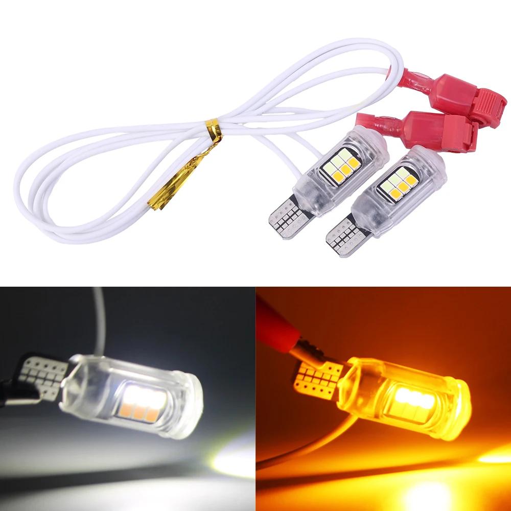 T10 Motorcycle High-brightness Two-Color Turn LED Ice Blue Universal Motorcycle Brake Lamp T10-3030-16 Lights Accessories A
T10 Motorcycle High-brightness Two-Color Turn LED Ice Blue Universal Motorcycle Brake Lamp T10-3030-16 Lights Accessories A