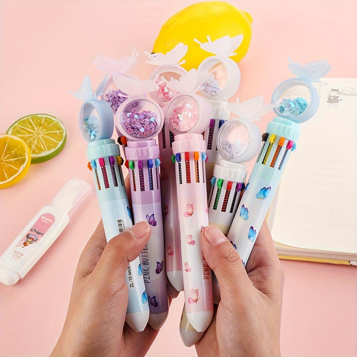 Cartoon Butterfly Glitter Gel Pen, Colorful Planner Pen, Christmas Stocking Filler. 1pc(Color random)
Cartoon Butterfly Glitter Gel Pen, Colorful Planner Pen, Christmas Stocking Filler. 1pc(Color random)