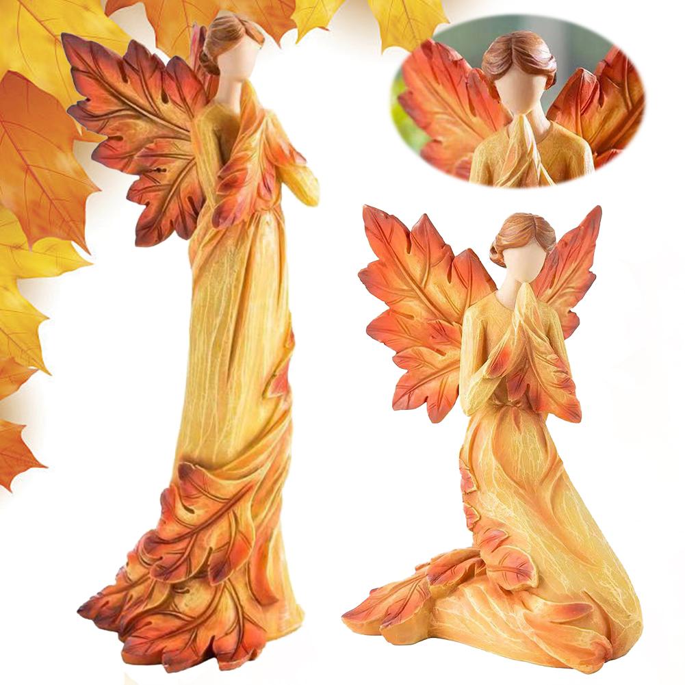 Maple Leaf Angel Ornament Resin Autumn Wing Angel Figurine Creative Maple Leaf Angel Model for Garden Decoration
Maple Leaf Angel Ornament Resin Autumn Wing Angel Figurine Creative Maple Leaf Angel Model for Garden Decoration