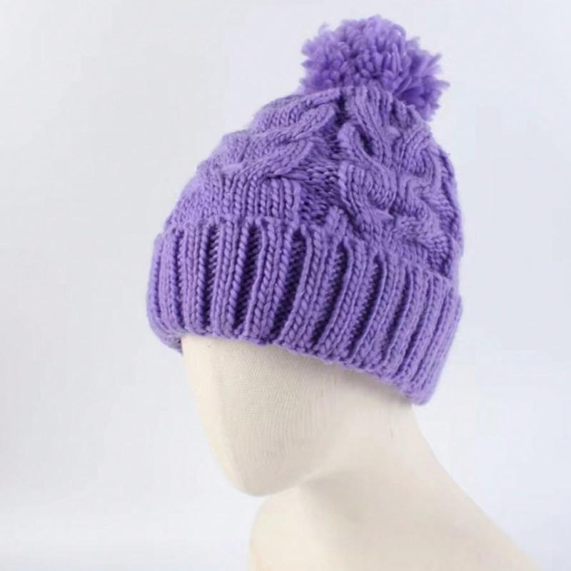 1pc Winter Knitted Hat with Wool Ball for Women,Unisex Thicked and Warm Ear Protection Knitted Hat,Daily,Cycling and Skiing One Size фіолетовий
1pc Winter Knitted Hat with Wool Ball for Women,Unisex Thicked and Warm Ear Protection Knitted Hat,Daily,Cycling and Skiing One Size фіолетовий