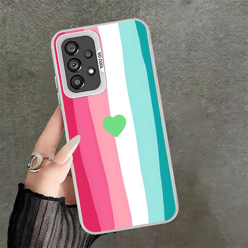 Rainbow Gradient Love Desgin Soft Phone Case for Samsung A17 A16 A15 A14 A13 A57 A56 A55 A54 A53 A37 A36 A35 A34 A33 A26 A25 A24 Samsung A14
Rainbow Gradient Love Desgin Soft Phone Case for Samsung A17 A16 A15 A14 A13 A57 A56 A55 A54 A53 A37 A36 A35 A34 A33 A26 A25 A24 Samsung A14