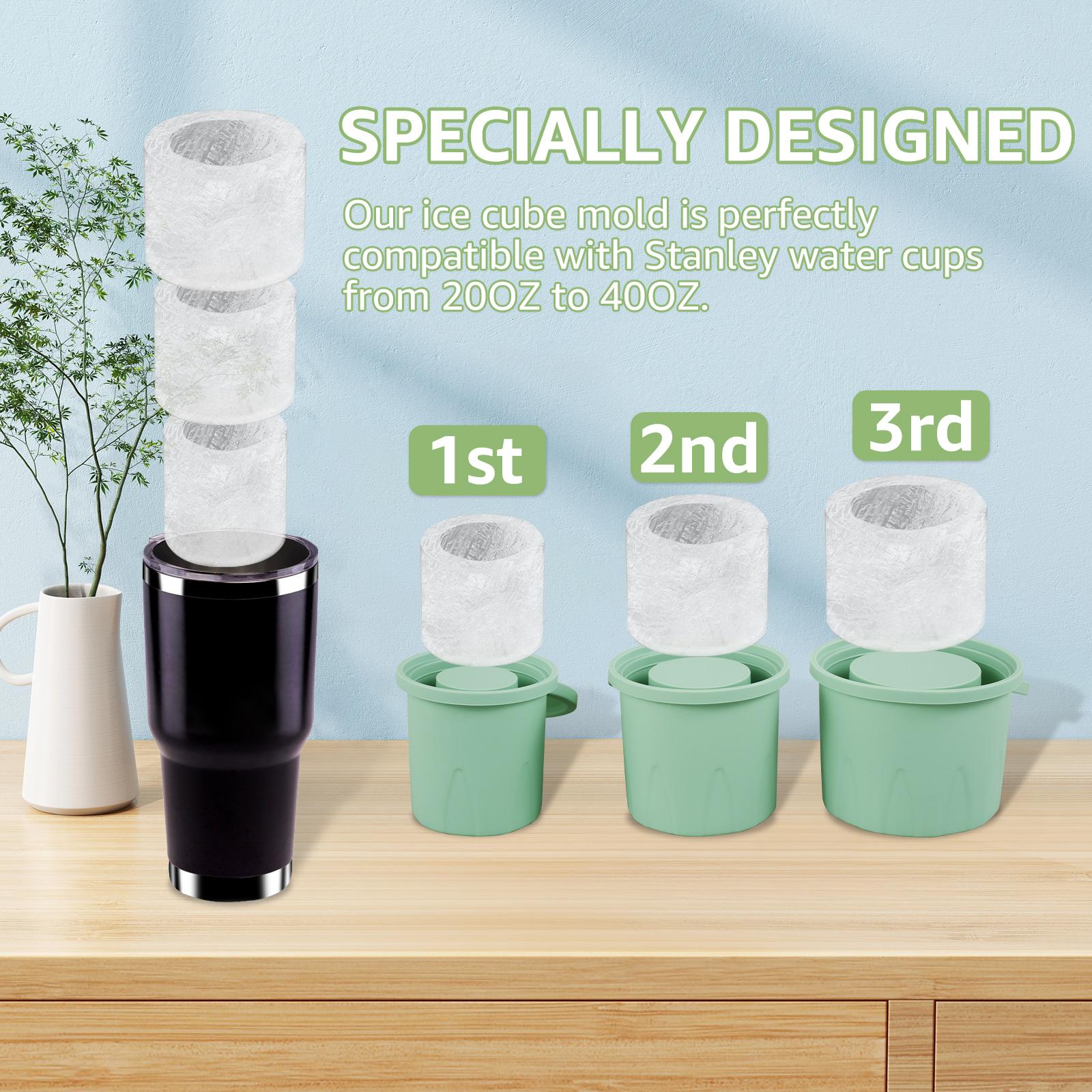 3 Pcs Tumbler Ice Mold Silicone Ice Cube Tray with Lid for 20-40 oz Tumbler Cup Easy Release Ice Cube Molds Flexible Ice Mold розовый
3 Pcs Tumbler Ice Mold Silicone Ice Cube Tray with Lid for 20-40 oz Tumbler Cup Easy Release Ice Cube Molds Flexible Ice Mold розовый