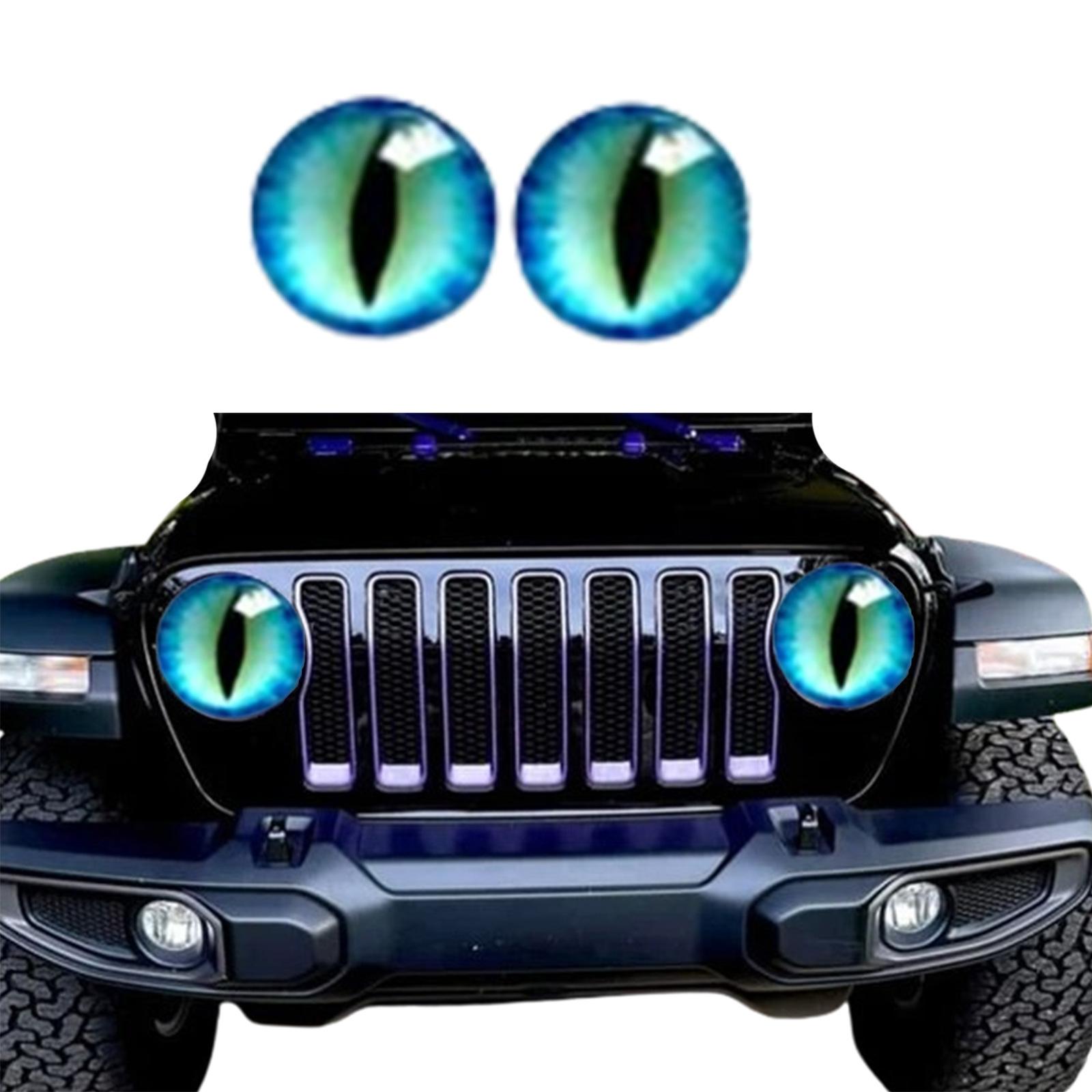 Наклейки для фар Beast Eyes, наклейки з очима для фар Jeep, наклейка з круглими фарами, 3D стерео наклейка з очима, наклейка на фару, наклейка з круглим оком на фару
Наклейки для фар Beast Eyes, наклейки з очима для фар Jeep, наклейка з круглими фарами, 3D стерео наклейка з очима, наклейка на фару, наклейка з круглим оком на фару
