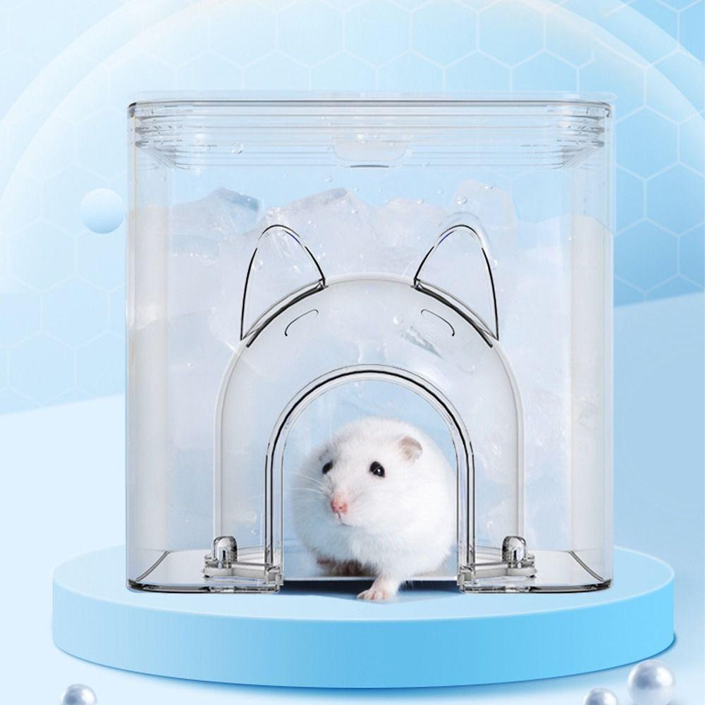Plastic Water Cube Pet Nest Transparent Cooling Pet House Hamster Cooling House For Small Animals прозрачный
Plastic Water Cube Pet Nest Transparent Cooling Pet House Hamster Cooling House For Small Animals прозрачный