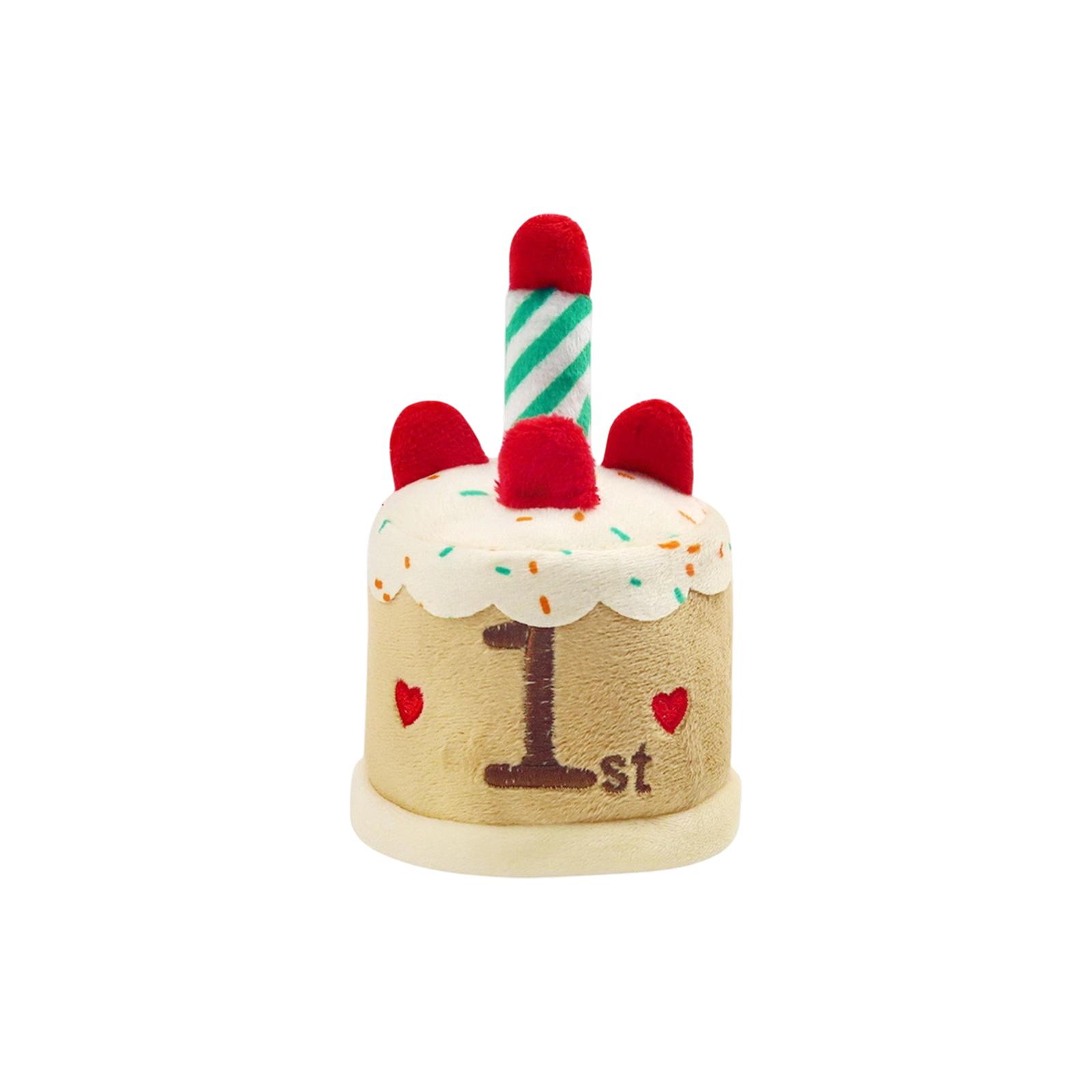 Cute Plush Birthday Cake Squeaky Toy For Cats & Small Dogs, Interactive Chew Toy For Teeth Grinding, Stress Relief & Boredom Reduction, Birthday One Size
Cute Plush Birthday Cake Squeaky Toy For Cats & Small Dogs, Interactive Chew Toy For Teeth Grinding, Stress Relief & Boredom Reduction, Birthday One Size