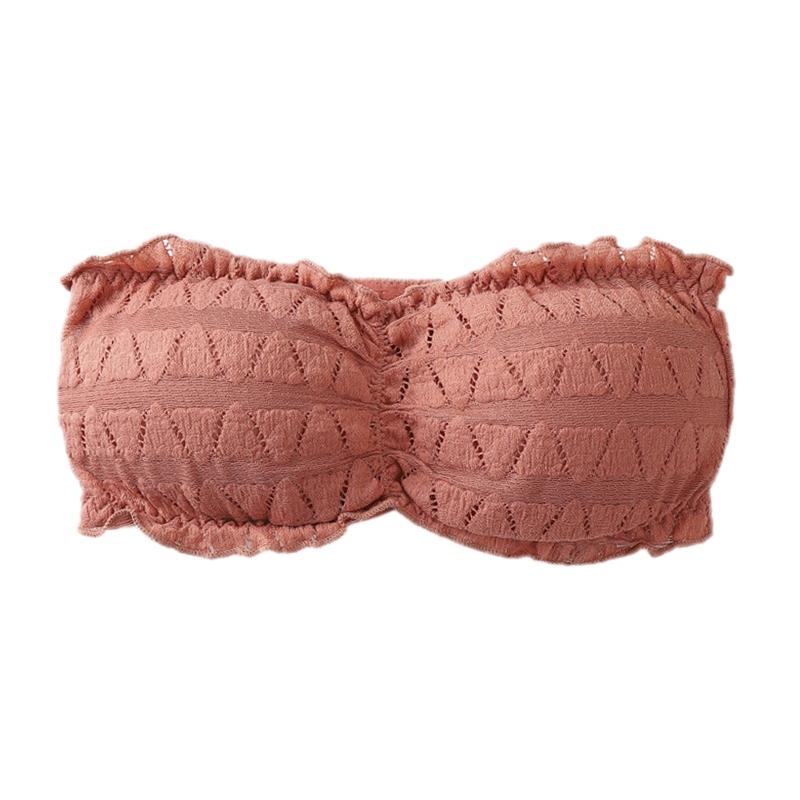 Женский топ-труба без бретелек кружевной бюстгальтер топ красивая спина бесшовный бюстье топы One Size
Женский топ-труба без бретелек кружевной бюстгальтер топ красивая спина бесшовный бюстье топы One Size