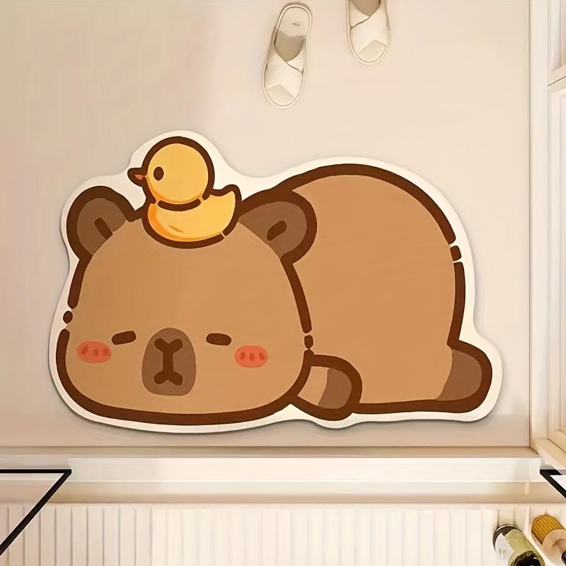 VIKAMA Cartoon Brown Bathroom Mat Bear Waterproof Non-Slip Doormat Welcome Mat Rug For Bedroom Carpet For Live Room Home Decor 40X60CM (1.3X2FT
VIKAMA Cartoon Brown Bathroom Mat Bear Waterproof Non-Slip Doormat Welcome Mat Rug For Bedroom Carpet For Live Room Home Decor 40X60CM (1.3X2FT
