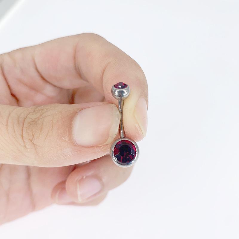 Титановое G23 14G Пирсинг пупка с двойным цирконом 1.6mm Thickness, 10mm Length, 5mm Top, 8mm Bottom темно-красного
Титановое G23 14G Пирсинг пупка с двойным цирконом 1.6mm Thickness, 10mm Length, 5mm Top, 8mm Bottom темно-красного