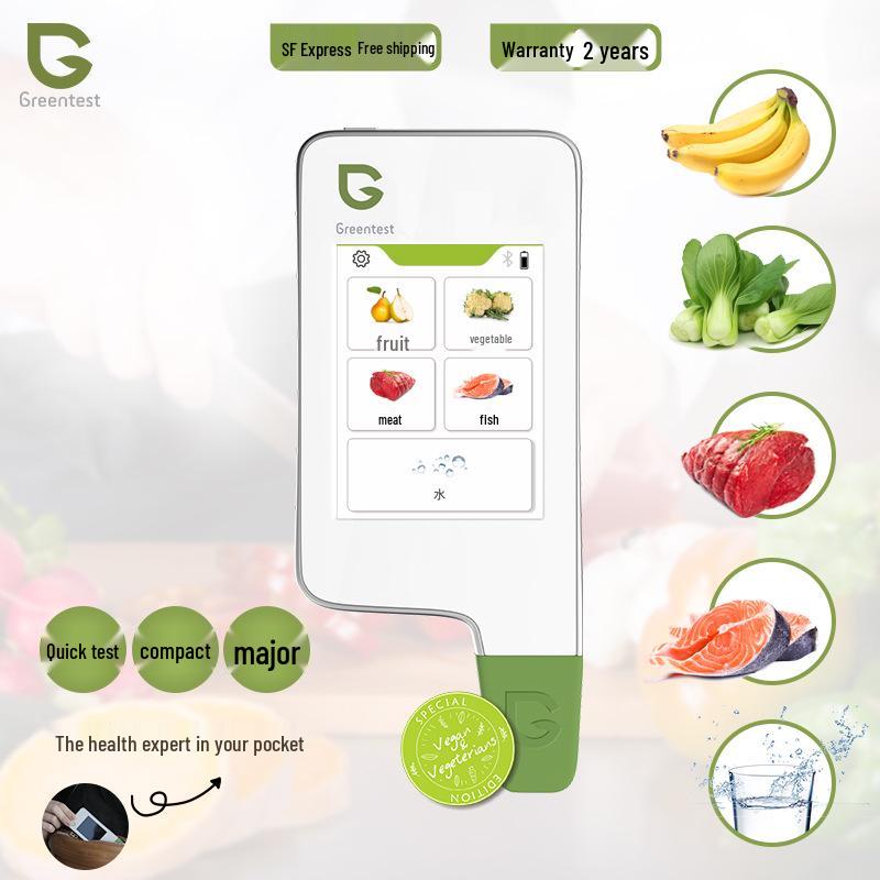 GreenTest 3F Емкостный тестер безопасности пищевых продуктов для фруктов, овощей, мяса, рыбы и воды. Нитраты, радиация. белый
GreenTest 3F Емкостный тестер безопасности пищевых продуктов для фруктов, овощей, мяса, рыбы и воды. Нитраты, радиация. белый