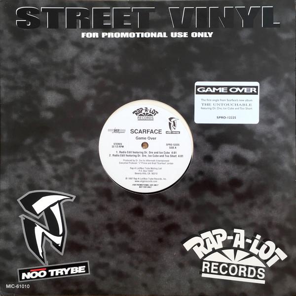 12inch Record SCARFACE Game Over SPRO12225 RapALot Recor 1997 US Rap HipHopRB Used
12inch Record SCARFACE Game Over SPRO12225 RapALot Recor 1997 US Rap HipHopRB Used