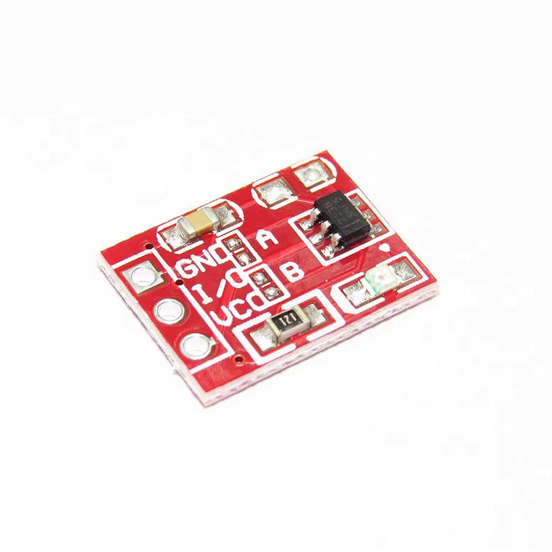 TTP223 Capacitive Touch Button Single Channel Self-Locking Switch Module
TTP223 Capacitive Touch Button Single Channel Self-Locking Switch Module