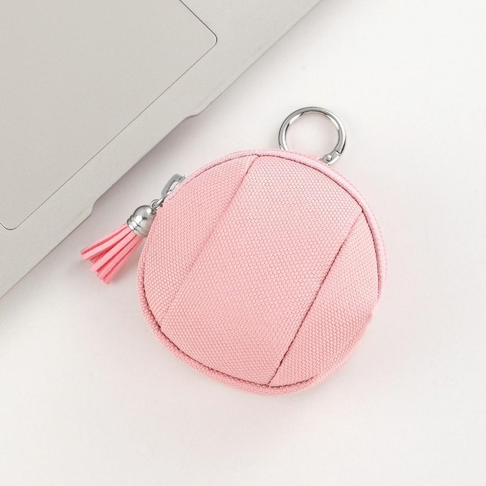 New Canvas Mini Coin Bag Solid Color with Zipper Small Pocket Bag Round Coin Purse розовый
New Canvas Mini Coin Bag Solid Color with Zipper Small Pocket Bag Round Coin Purse розовый