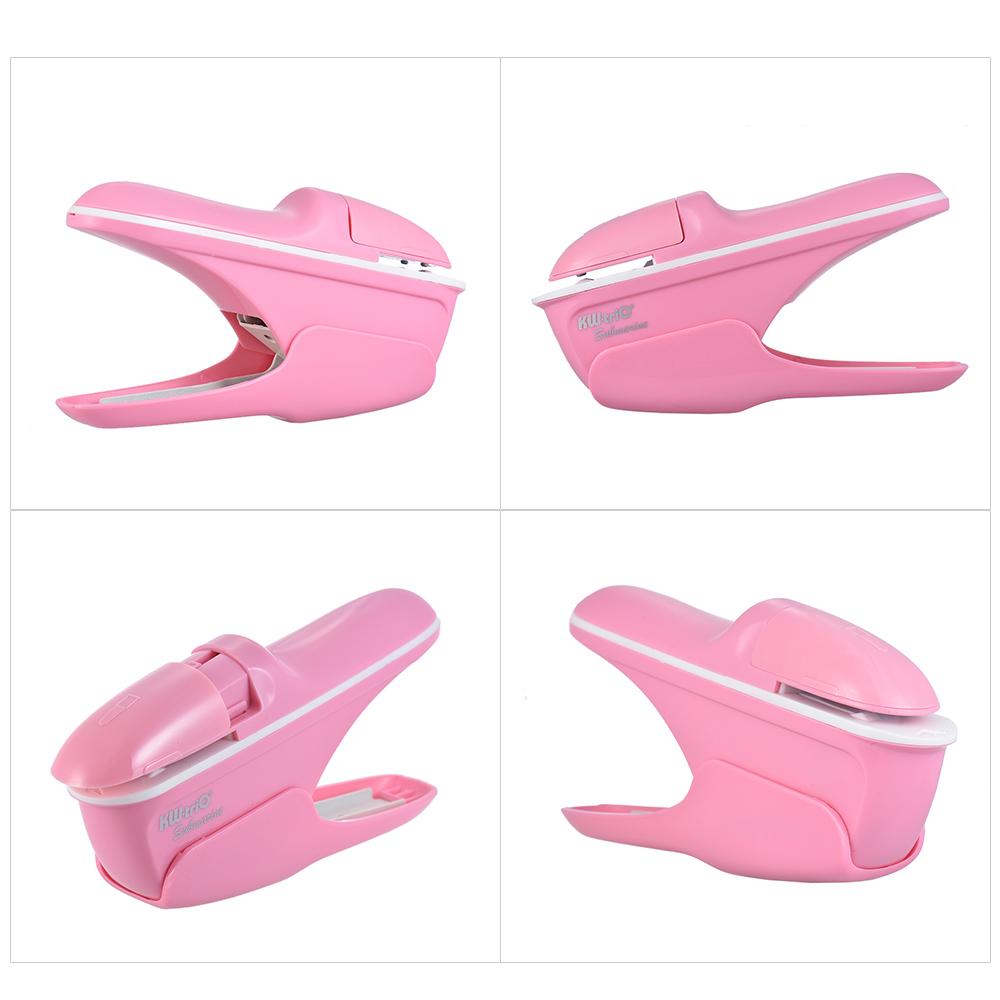 Hand held Mini Safe Stapler without Staples Staple Free Stapleless 7 Sheets Capacity for Paper Binding Business розовый
Hand held Mini Safe Stapler without Staples Staple Free Stapleless 7 Sheets Capacity for Paper Binding Business розовый