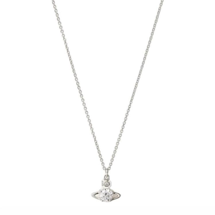 Vivienne Westwood Reina Elegant Crystal Necklace Women necklace Silver 1250952090-002 Basic Packaging-Dust Bag+Box
Vivienne Westwood Reina Elegant Crystal Necklace Women necklace Silver 1250952090-002 Basic Packaging-Dust Bag+Box