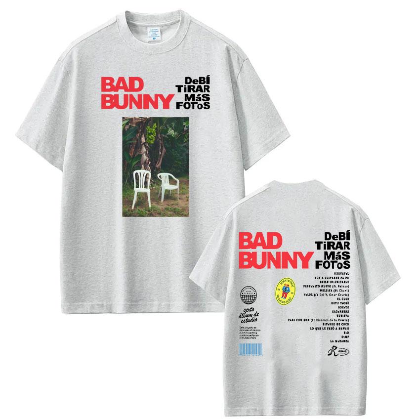 Rapper Bad Bunny Tshirt Takes More Photos DTMF 2026 Summer Mens Womens Patterns Hiphop Fashion Tshirt Couple Streetwear 4XL
Rapper Bad Bunny Tshirt Takes More Photos DTMF 2026 Summer Mens Womens Patterns Hiphop Fashion Tshirt Couple Streetwear 4XL