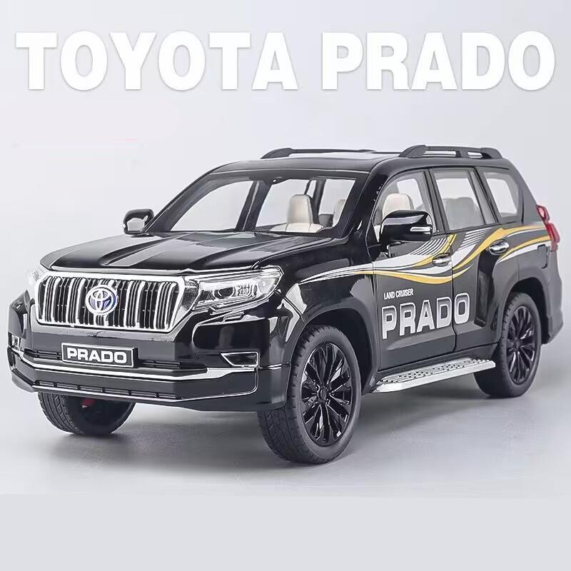 1/18 Toyota Prado Land Cruiser SUV Легкосплавна модель автомобіля Лита під тиском металева іграшка Позашляховики Модель автомобіля Звук і світло Дитячий подарунок чорний
1/18 Toyota Prado Land Cruiser SUV Легкосплавна модель автомобіля Лита під тиском металева іграшка Позашляховики Модель автомобіля Звук і світло Дитячий подарунок чорний